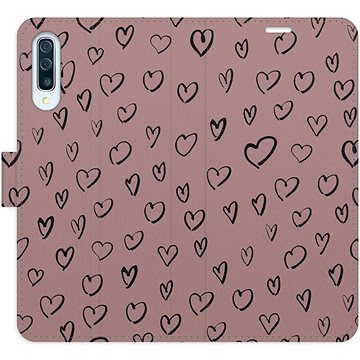 

iSaprio Flip pouzdro Heart Dark 02 pro Samsung Galaxy A50