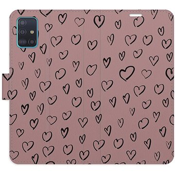 

iSaprio Flip pouzdro Heart Dark 02 pro Samsung Galaxy A51