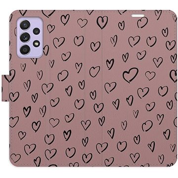 

iSaprio Flip pouzdro Heart Dark 02 pro Samsung Galaxy A52 / A52 5G / A52s