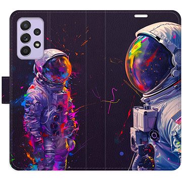 

iSaprio Flip pouzdro Neon Astronaut 02 pro Samsung Galaxy A52 / A52 5G / A52s