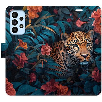 

iSaprio Flip pouzdro Flower Jaguar 02 pro Samsung Galaxy A53 5G