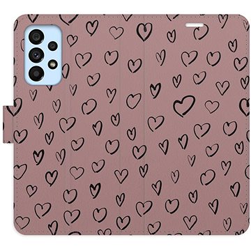 

iSaprio Flip pouzdro Heart Dark 02 pro Samsung Galaxy A53 5G