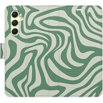 

iSaprio Flip pouzdro Zebra Green 02 pro Samsung Galaxy A54 5G