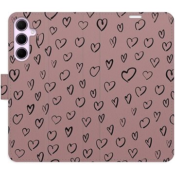 

iSaprio Flip pouzdro Heart Dark 02 pro Samsung Galaxy A55 5G