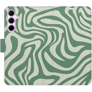 

iSaprio Flip pouzdro Zebra Green 02 pro Samsung Galaxy A55 5G