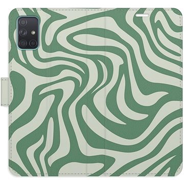 

iSaprio Flip pouzdro Zebra Green 02 pro Samsung Galaxy A71