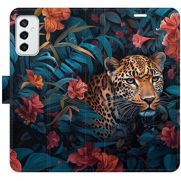 

iSaprio Flip pouzdro Flower Jaguar 02 pro Samsung Galaxy M52 5G