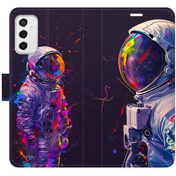 

iSaprio Flip pouzdro Neon Astronaut 02 pro Samsung Galaxy M52 5G