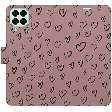

iSaprio Flip pouzdro Heart Dark 02 pro Samsung Galaxy M53 5G