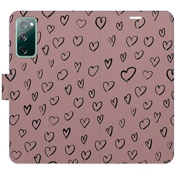 

iSaprio Flip pouzdro Heart Dark 02 pro Samsung Galaxy S20 FE