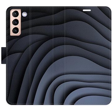 

iSaprio Flip pouzdro Dark Waves pro Samsung Galaxy S21