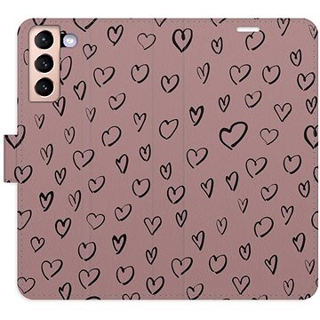 

iSaprio Flip pouzdro Heart Dark 02 pro Samsung Galaxy S21