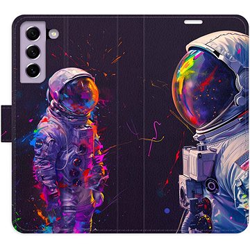 

iSaprio Flip pouzdro Neon Astronaut 02 pro Samsung Galaxy S21 FE 5G