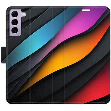 

iSaprio Flip pouzdro Color Waves pro Samsung Galaxy S22 5G