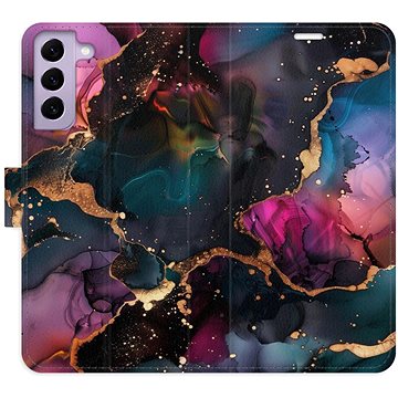 

iSaprio Flip pouzdro Dark Marble pro Samsung Galaxy S22 5G