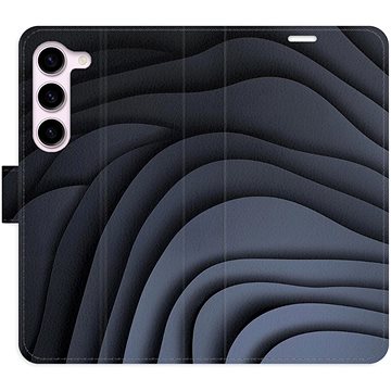 

iSaprio Flip pouzdro Dark Waves pro Samsung Galaxy S23 5G