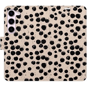 

iSaprio Flip pouzdro Dotted 02 pro Samsung Galaxy S23 5G