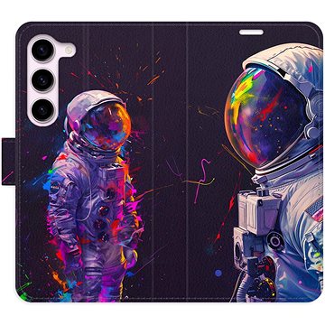 

iSaprio Flip pouzdro Neon Astronaut 02 pro Samsung Galaxy S23 5G