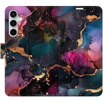 

iSaprio Flip pouzdro Dark Marble pro Samsung Galaxy S23 FE