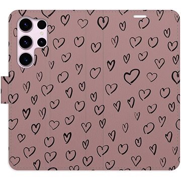

iSaprio Flip pouzdro Heart Dark 02 pro Samsung Galaxy S23 Ultra