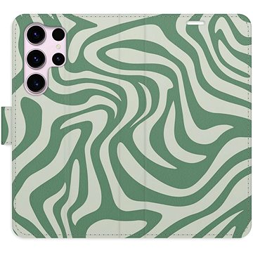 

iSaprio Flip pouzdro Zebra Green 02 pro Samsung Galaxy S23 Ultra