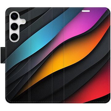 

iSaprio Flip pouzdro Color Waves pro Samsung Galaxy S24