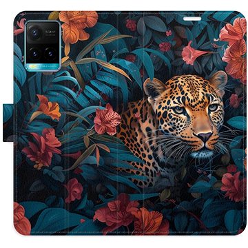 

iSaprio Flip pouzdro Flower Jaguar 02 pro Vivo Y21 / Y21s / Y33s