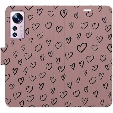

iSaprio Flip pouzdro Heart Dark 02 pro Xiaomi 12 / 12X