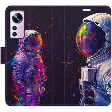 

iSaprio Flip pouzdro Neon Astronaut 02 pro Xiaomi 12 / 12X