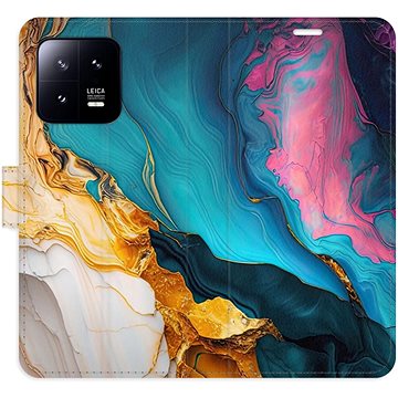 

iSaprio Flip pouzdro Colourful Marble pro Xiaomi 13
