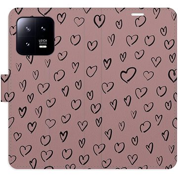 

iSaprio Flip pouzdro Heart Dark 02 pro Xiaomi 13