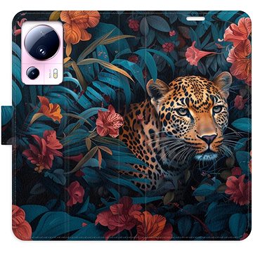 

iSaprio Flip pouzdro Flower Jaguar 02 pro Xiaomi 13 Lite