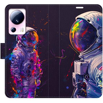 

iSaprio Flip pouzdro Neon Astronaut 02 pro Xiaomi 13 Lite