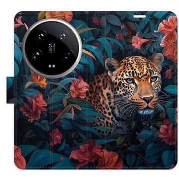 

iSaprio Flip pouzdro Flower Jaguar 02 pro Xiaomi 14 Ultra