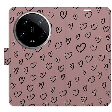 

iSaprio Flip pouzdro Heart Dark 02 pro Xiaomi 14 Ultra