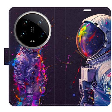 

iSaprio Flip pouzdro Neon Astronaut 02 pro Xiaomi 14 Ultra