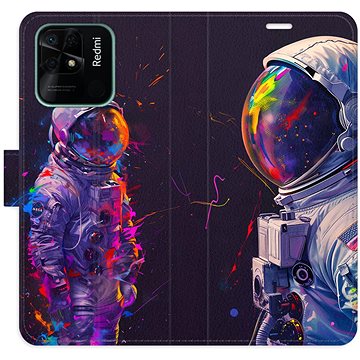 

iSaprio Flip pouzdro Neon Astronaut 02 pro Xiaomi Redmi 10C