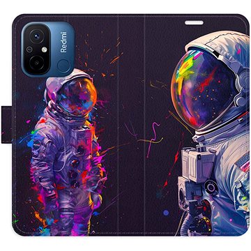 

iSaprio Flip pouzdro Neon Astronaut 02 pro Xiaomi Redmi 12C