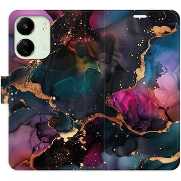 

iSaprio Flip pouzdro Dark Marble pro Xiaomi Redmi 13C