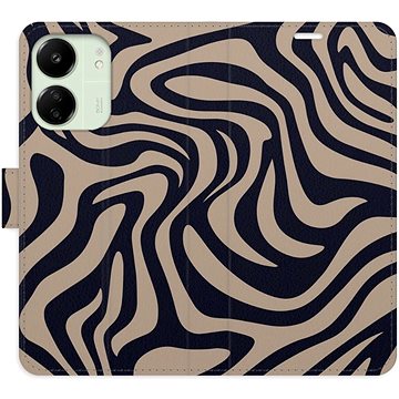 

iSaprio Flip pouzdro Zebra Black 02 pro Xiaomi Redmi 13C
