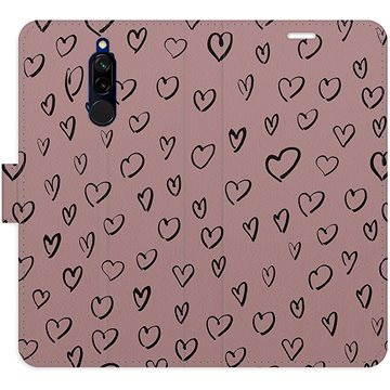 

iSaprio Flip pouzdro Heart Dark 02 pro Xiaomi Redmi 8