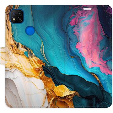 

iSaprio Flip pouzdro Colourful Marble pro Xiaomi Redmi 9C