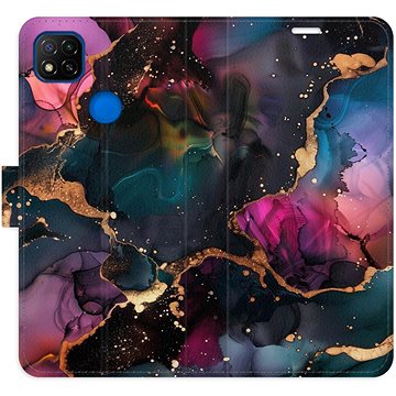 

iSaprio Flip pouzdro Dark Marble pro Xiaomi Redmi 9C