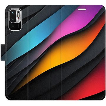 

iSaprio Flip pouzdro Color Waves pro Xiaomi Redmi Note 10 5G