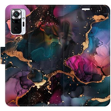 

iSaprio Flip pouzdro Dark Marble pro Xiaomi Redmi Note 10 Pro