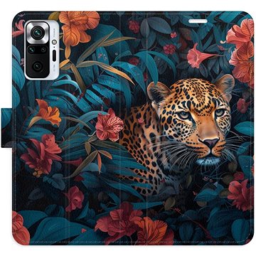 

iSaprio Flip pouzdro Flower Jaguar 02 pro Xiaomi Redmi Note 10 Pro