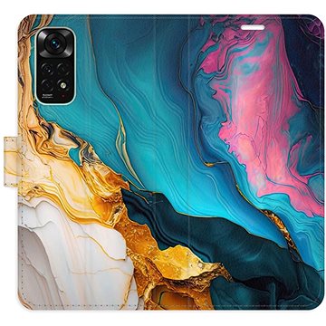 

iSaprio Flip pouzdro Colourful Marble pro Xiaomi Redmi Note 11 / Note 11S