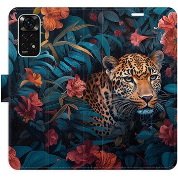 

iSaprio Flip pouzdro Flower Jaguar 02 pro Xiaomi Redmi Note 11 / Note 11S