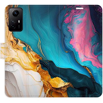 

iSaprio Flip pouzdro Colourful Marble pro Xiaomi Redmi Note 12S