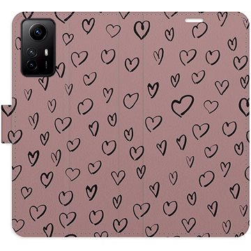 

iSaprio Flip pouzdro Heart Dark 02 pro Xiaomi Redmi Note 12S